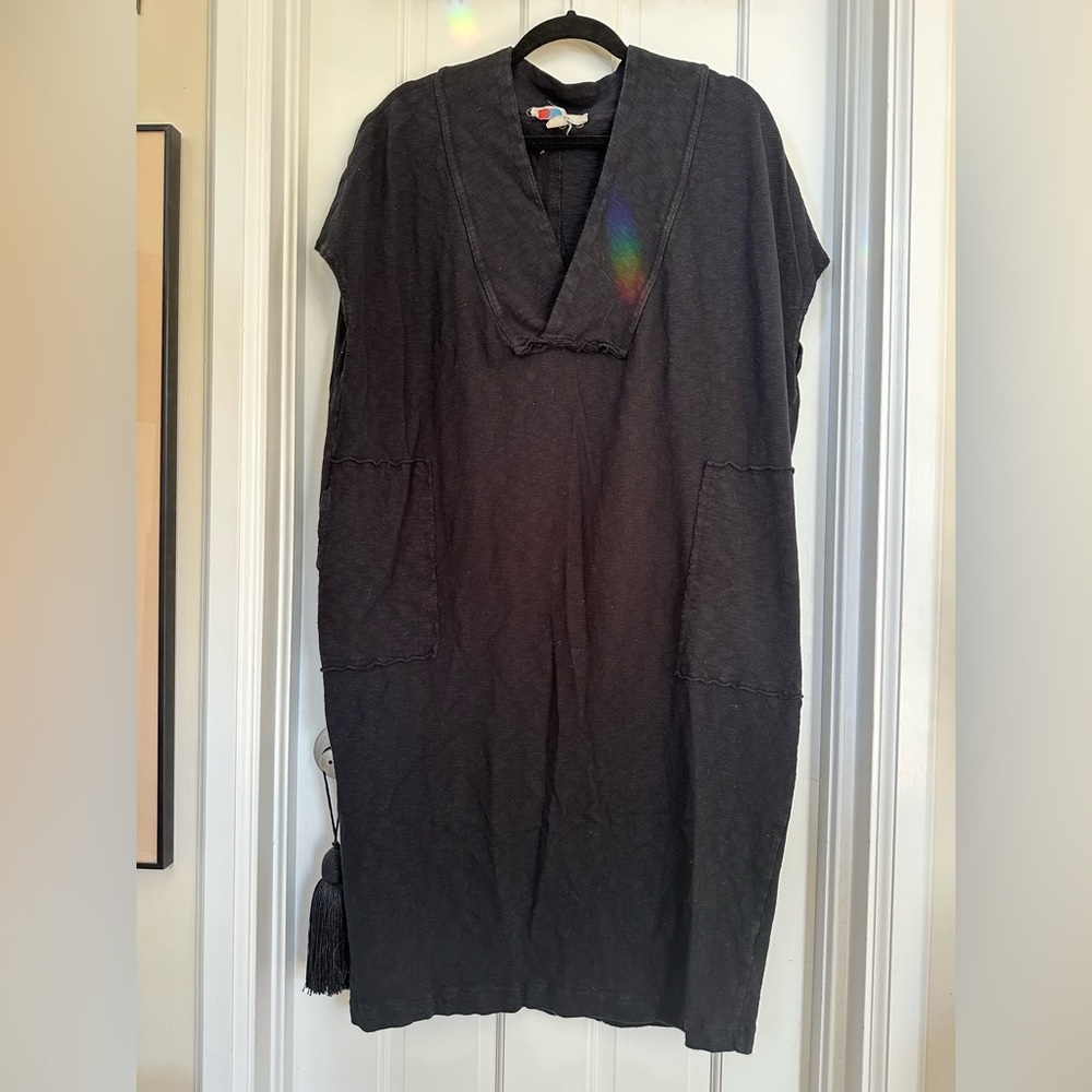 Free People Black Knit dress